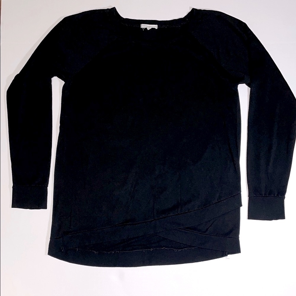 Threads for Thought Black Women's Tunic Knit Top large - Picture 5 of 12